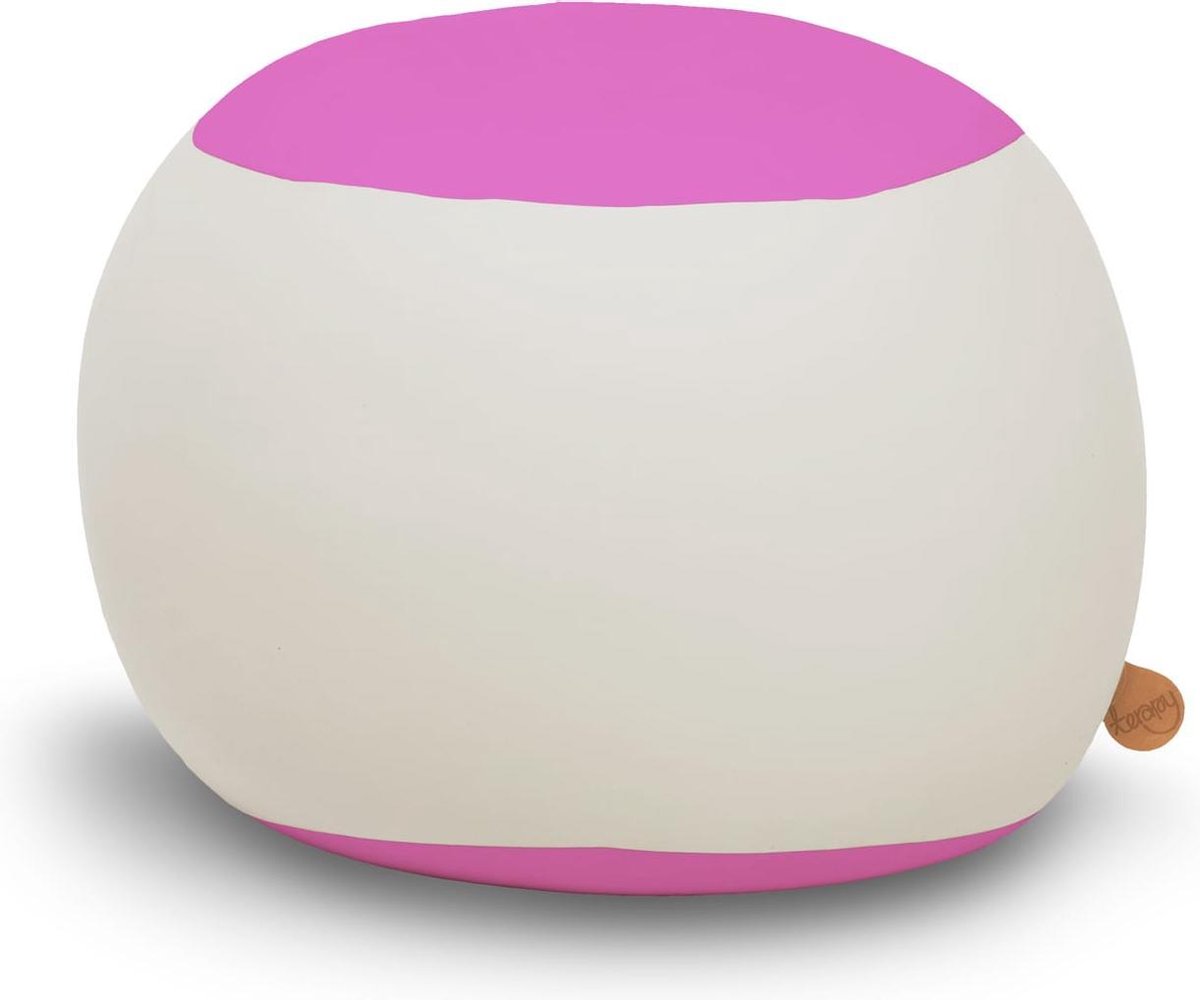 Terapy Stanley zitzak - Lichtgrijs + Roze | 70cm x 70cm x 80cm