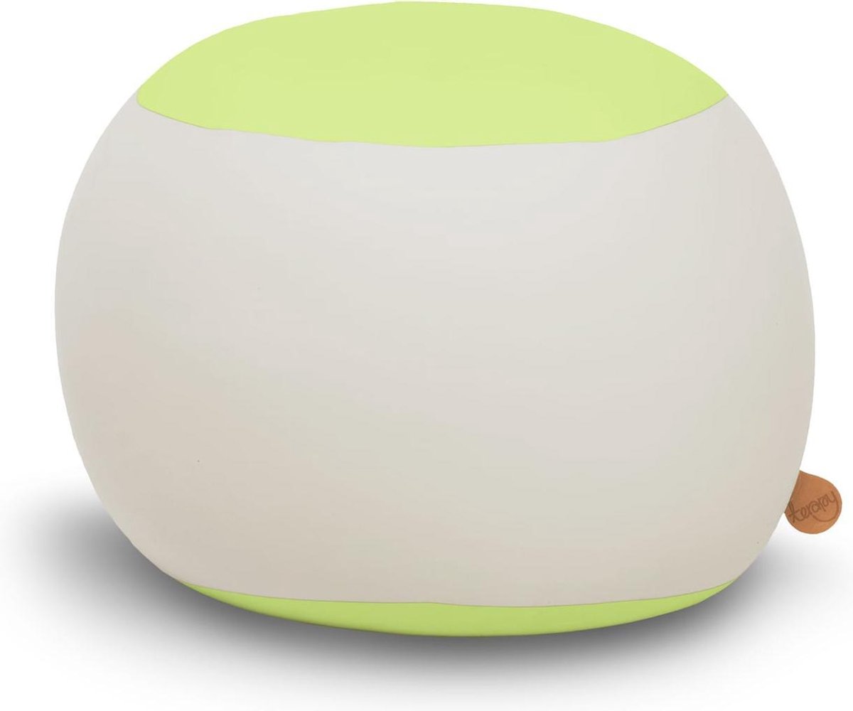 Terapy Stanley zitzak - Lichtgrijs + Groen | 70cm x 70cm x 80cm