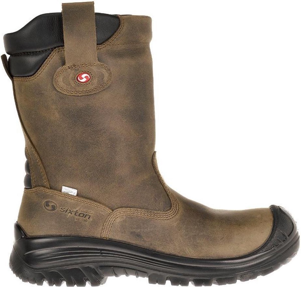 Sixton Peak 81411-08 Ranch Laars Hdry Hoog S3 Gevoerd | Taupe | Maat 46 - 00.091.127.46