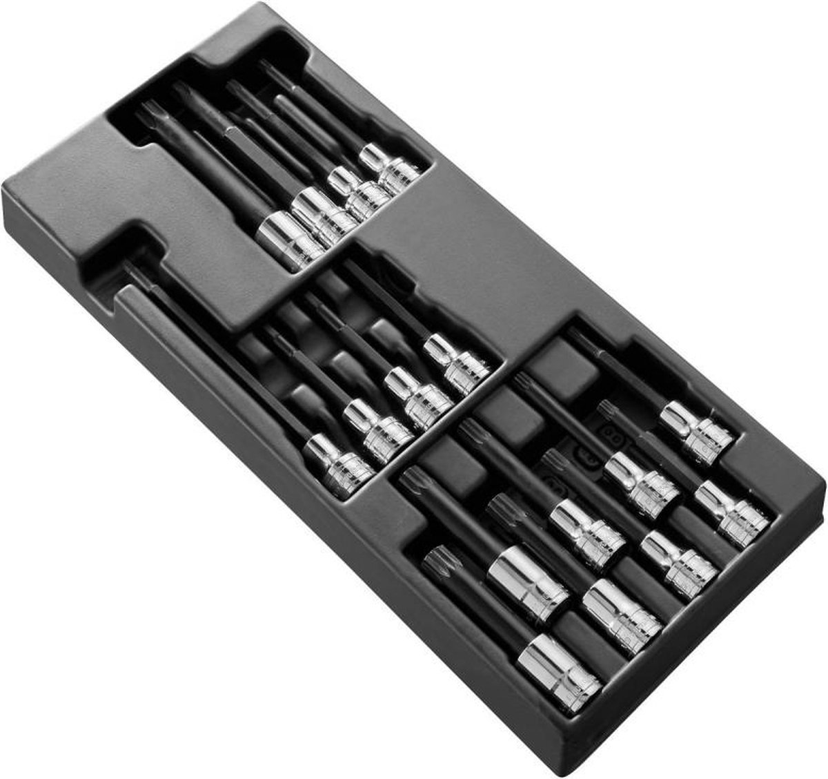 Facom Module 16 Doppen 1/2" Met Lange Bits Uit 1 Stuk - MOD.SHPB - MOD.SHPB