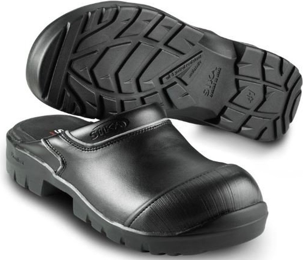 SIKA 19324 Proflex Klomp Open Hak SB Zwart - Maat 46 - 16.089.013.46