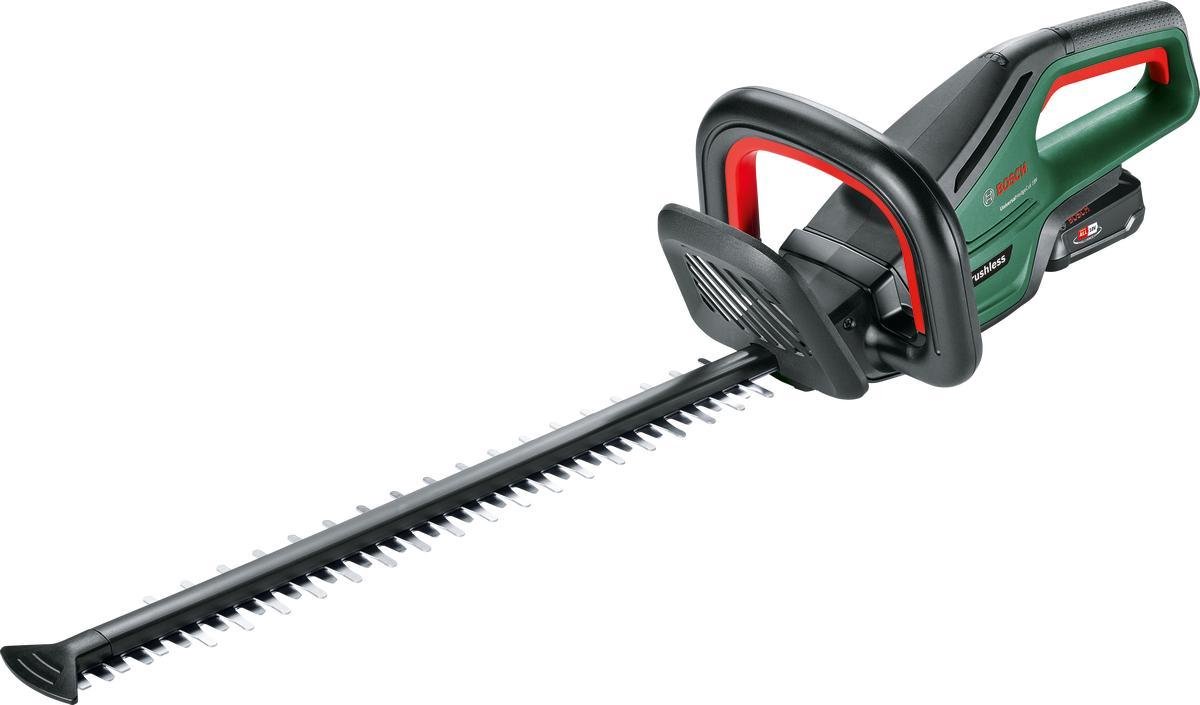 Bosch Groen UniversalHedgeCut 18V-50 | Accu Heggenschaar 50 cm | 2,5 Ah accu + snellader | In doos - 0600849K01