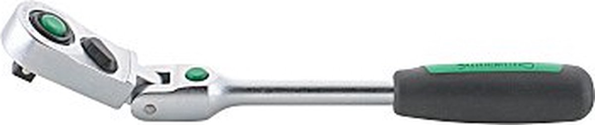 Stahlwille Ratel met gewricht | 1/4 inch aantal tanden 80 | lengte 170 mm | 2-componentengreep | 1 stuk - 11261010 11261010