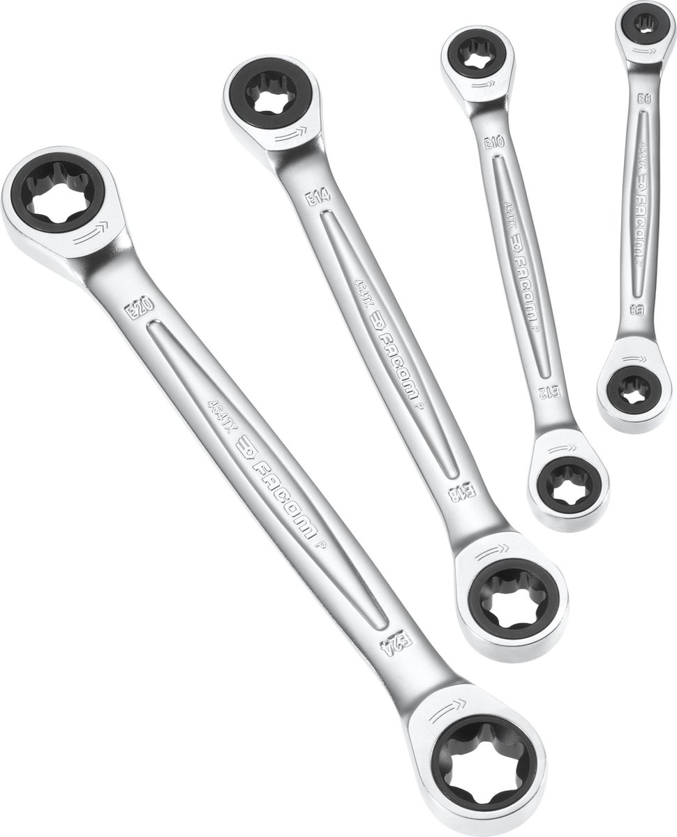 Facom 464TX.J4PB | Ringratelsleutels | TORX | Set - 464TX.J4PB