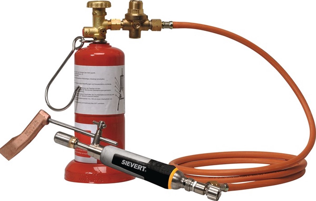 Sievert Zachtsoldeerinstallatie | met toebehoren | gebogen | 1 stuk - 756070 - 756070