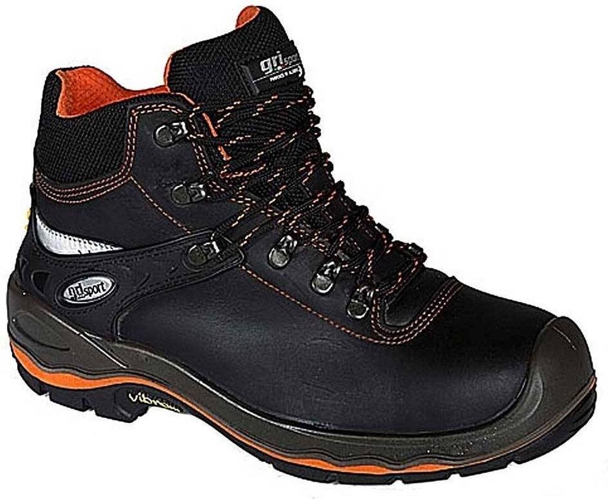 Grisport Safety 72003 L / 33456 Hoog S3 Zwart - Maat 37 - 11.049.039.37