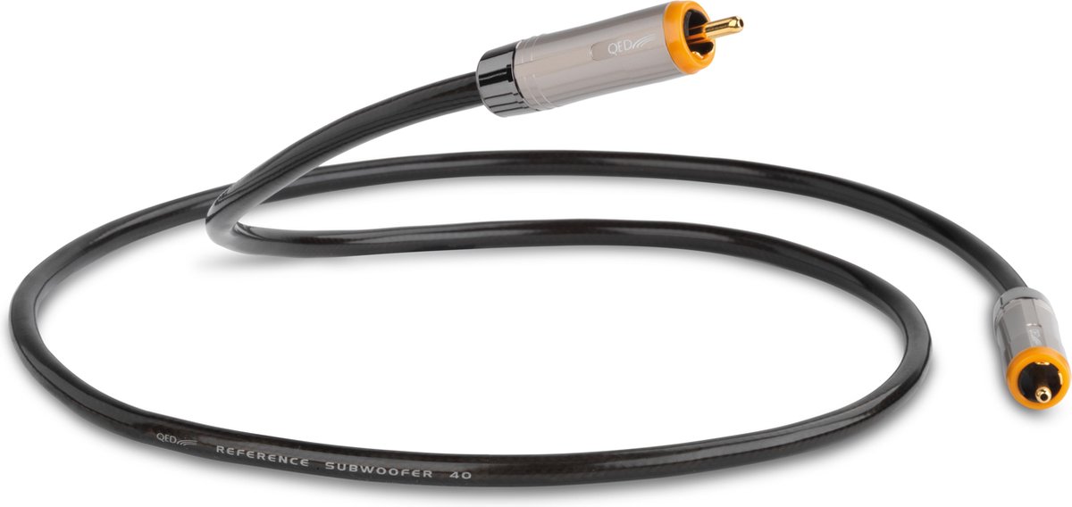 QED: Reference Subwoofer 40 6.0M - Zwart/Grijs