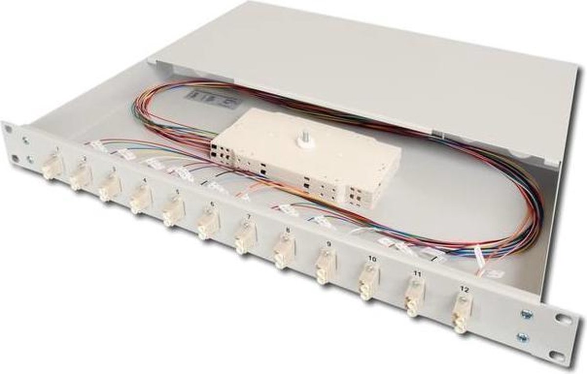 Digitus DN-96332/9 Glasvezel-patchpaneel 24 poorten LC Ingericht 1 HE