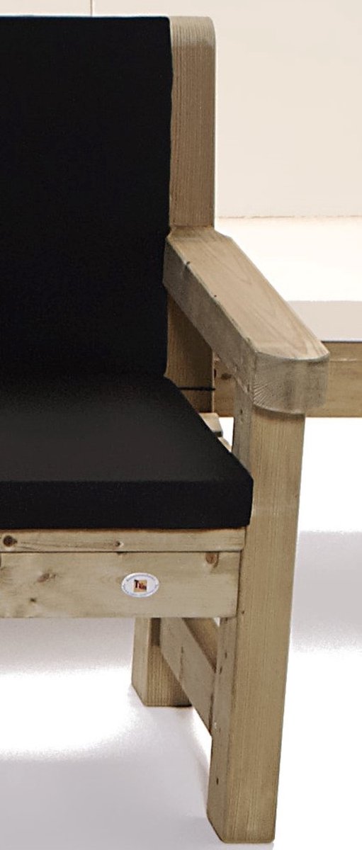 3-zitskussen antraciet - Talen buitenmeubelen