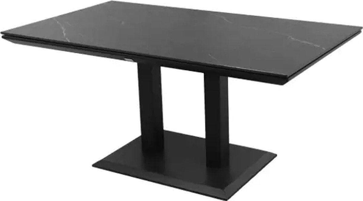 Perugia Tuintafel Antraciet 140x80 cm - Trestino