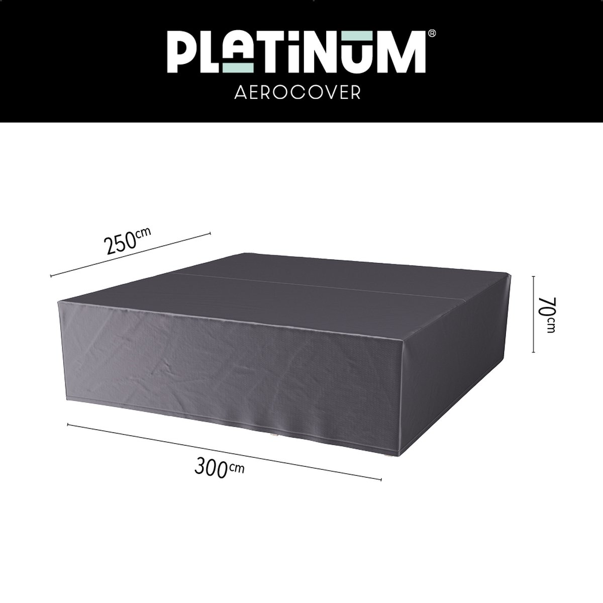 Loungesethoes 300x250xH70 cm - Aerocover