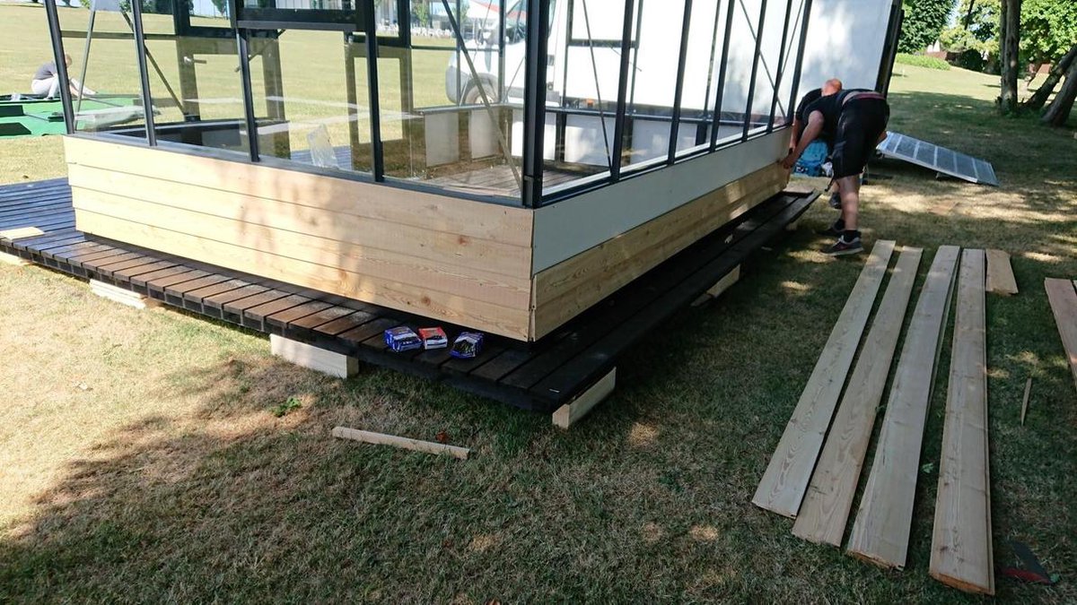 Fundering Qube 68, zwart - Royal well