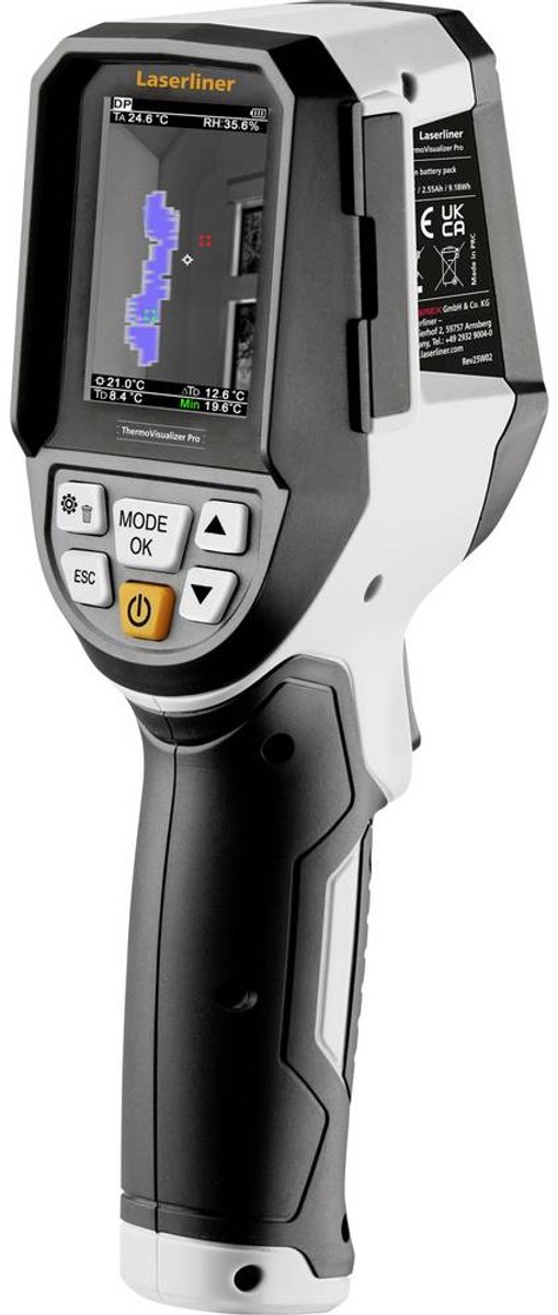 Laserliner ThermiVisualizer Pro Warmtebeeld Camera -20°C-150°C - 320x240px - IP54