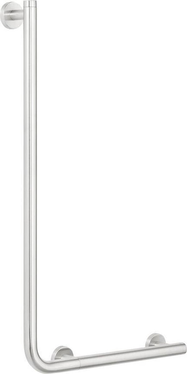 Tiger Boston Comfort&Safety Wandbeugel links 90 - RVS geborsteld