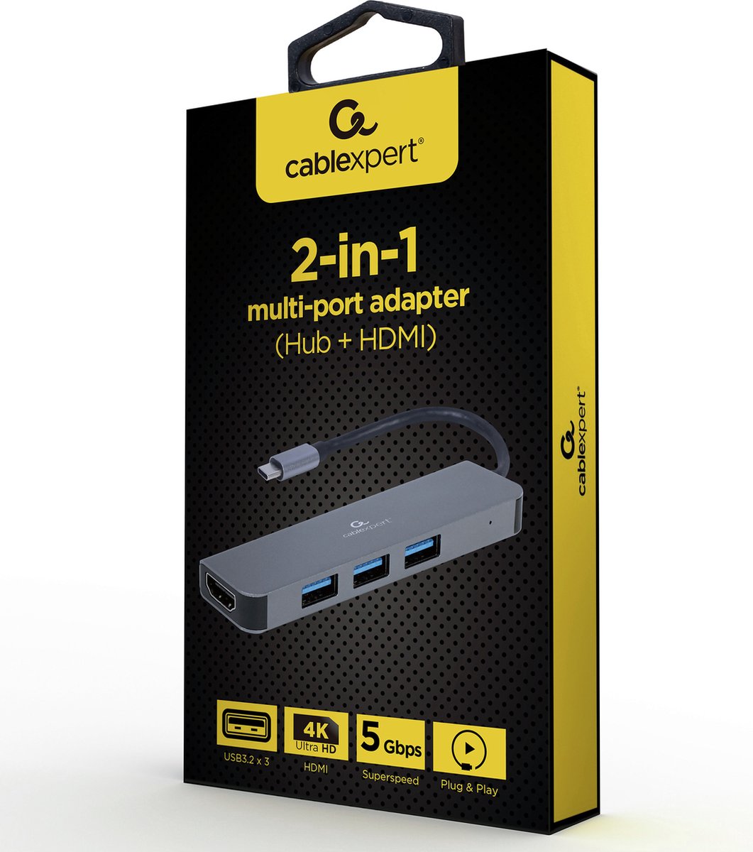 Cablexpert Gmb Usb-c Multi-port 2-in-1