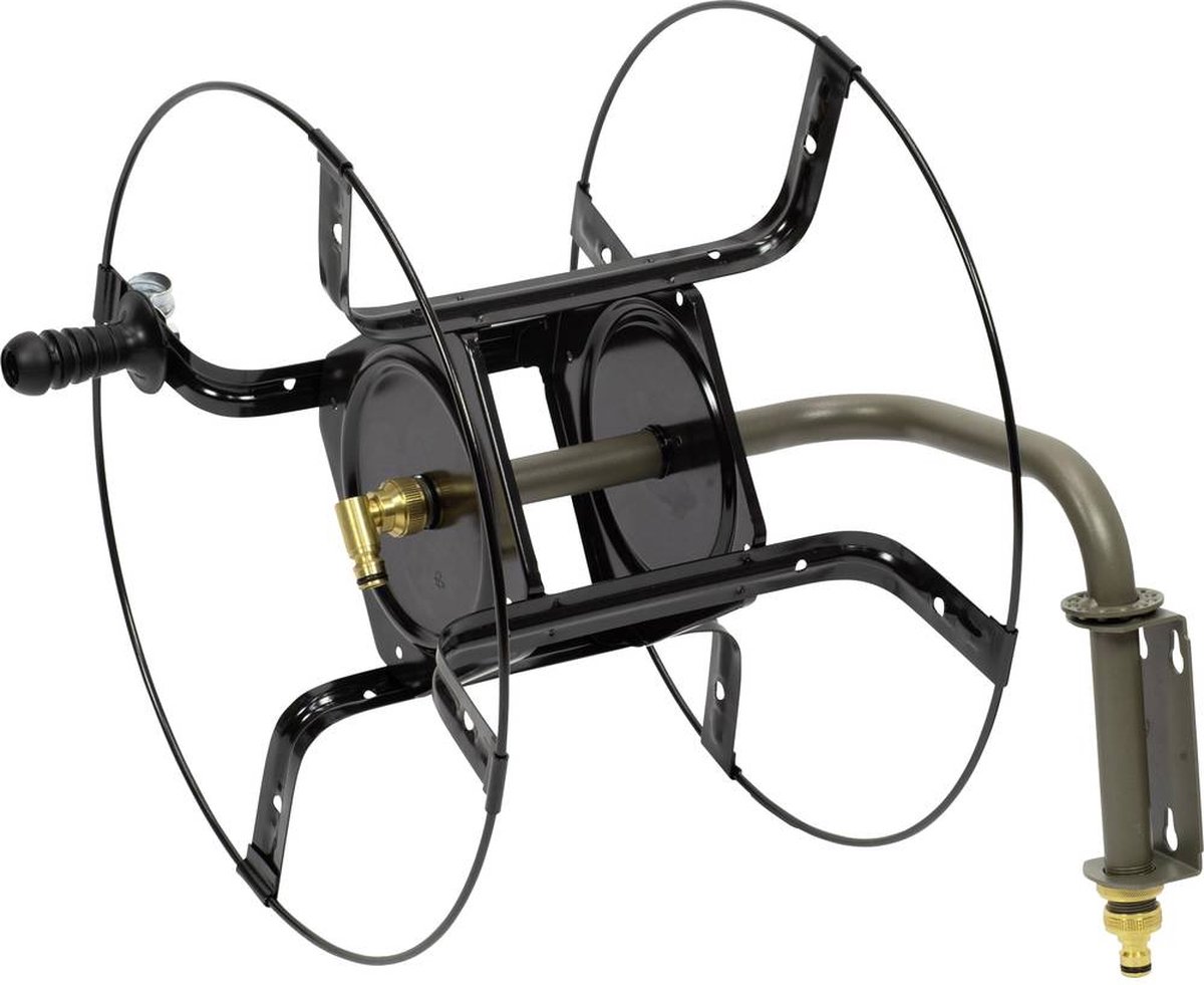 Hozelock 59504 Slanghaspel 1 stuk(s) Zwart, Grijs