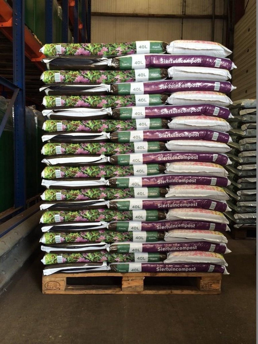 Pallet Siertuincompost 40 liter - Pokon