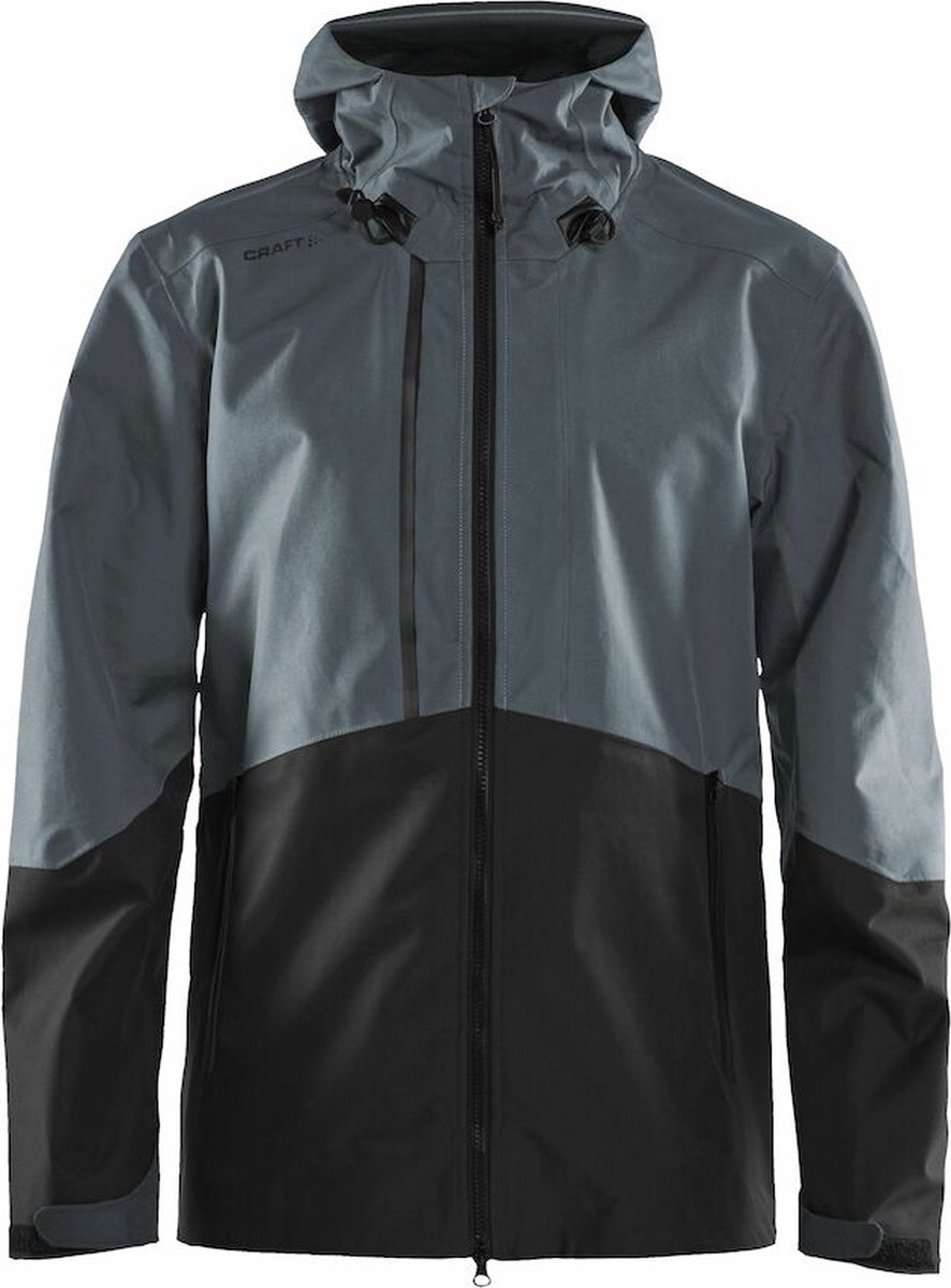 Craft 1907994 Block Shell Jacket Men - Asphalt/Black - M