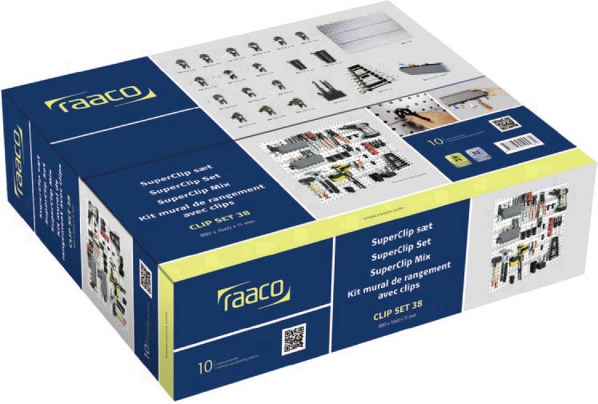 Raaco Super Clip Set - 142106 - 142106