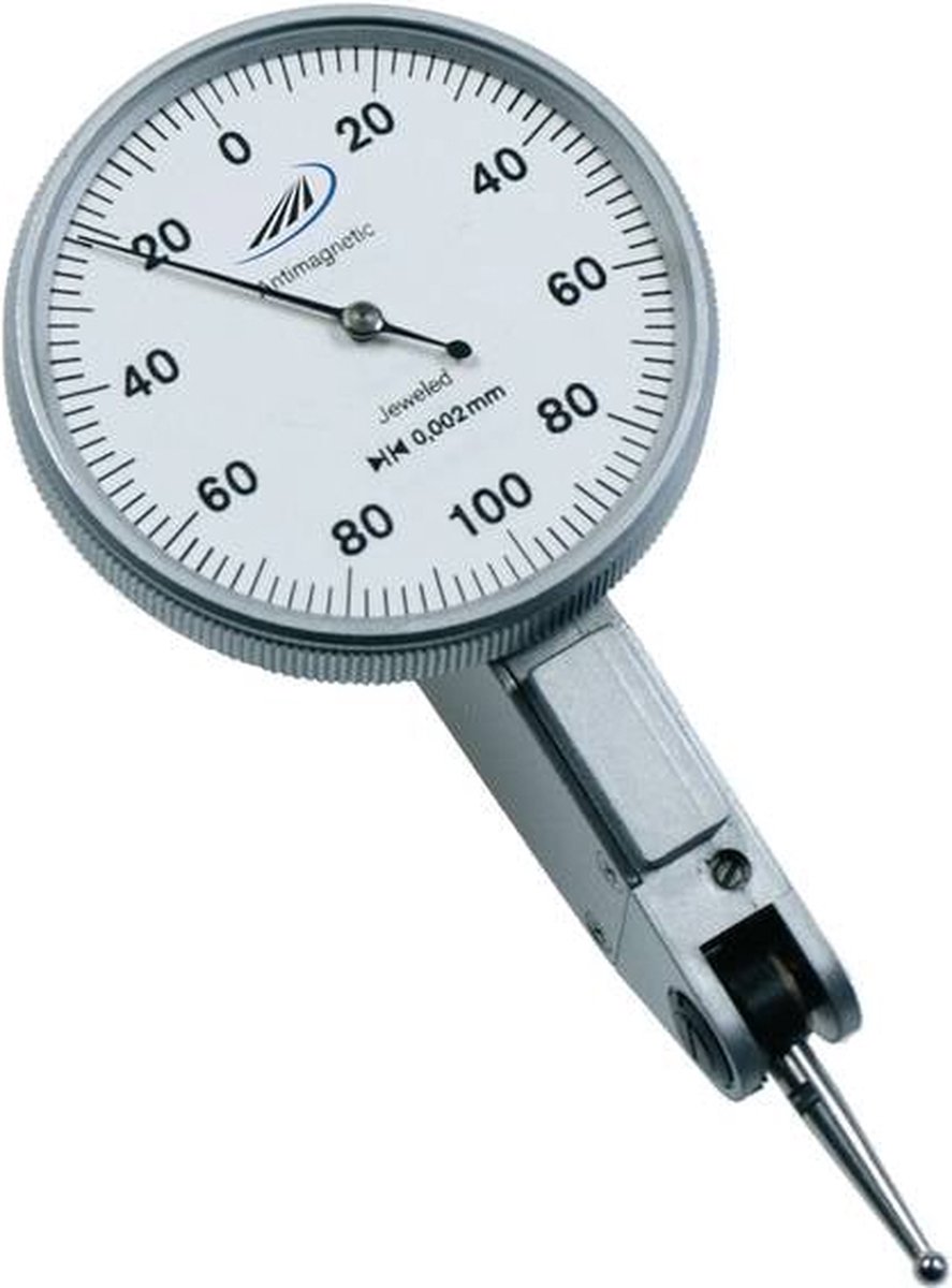 Helios Preisser Zwenktaster | ± 0,1 mm aflezing 0,002 mm | buitenringd. 40,5 mm | 1 stuk - 0715303 0715303