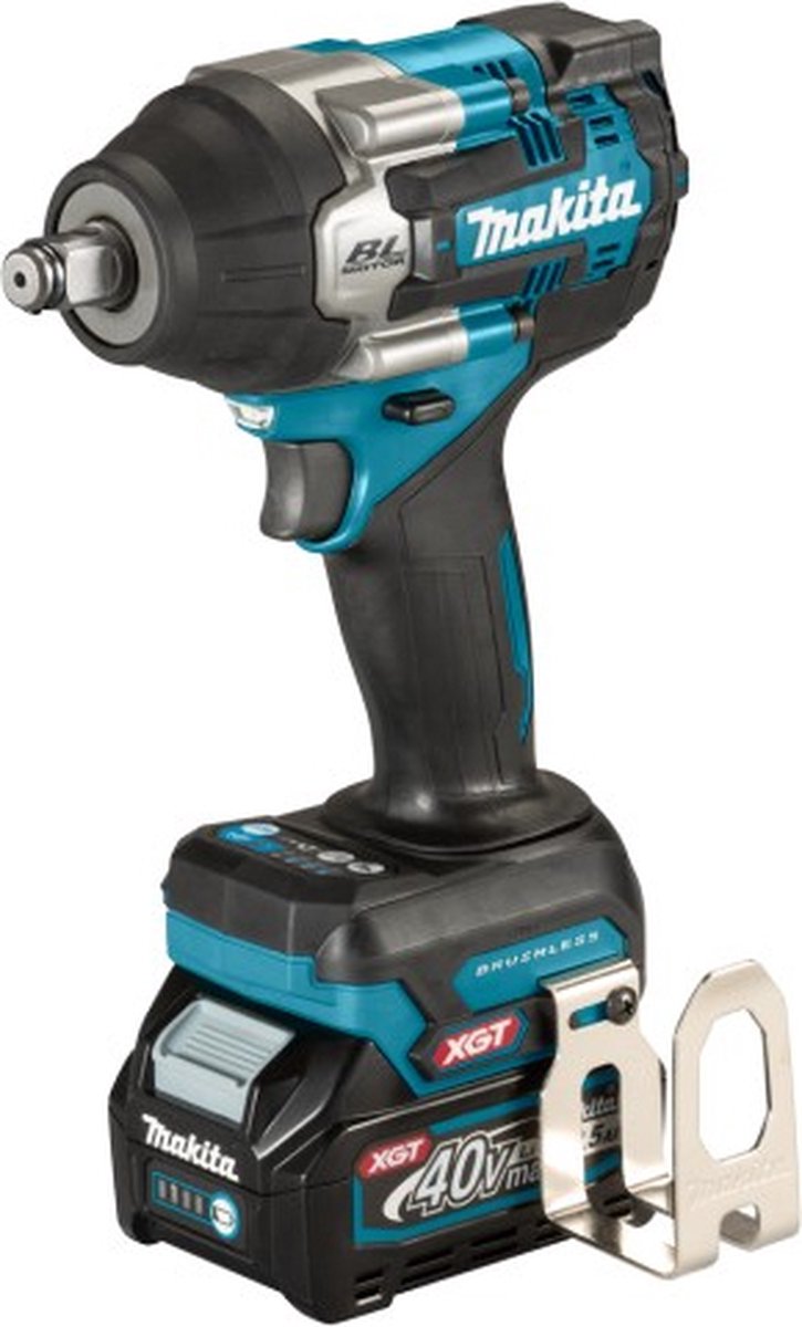 Makita TW007GD201 | 40 V Max Slagmoersleutel | 2,5 Ah accu (2 st) | snellader | in Mbox