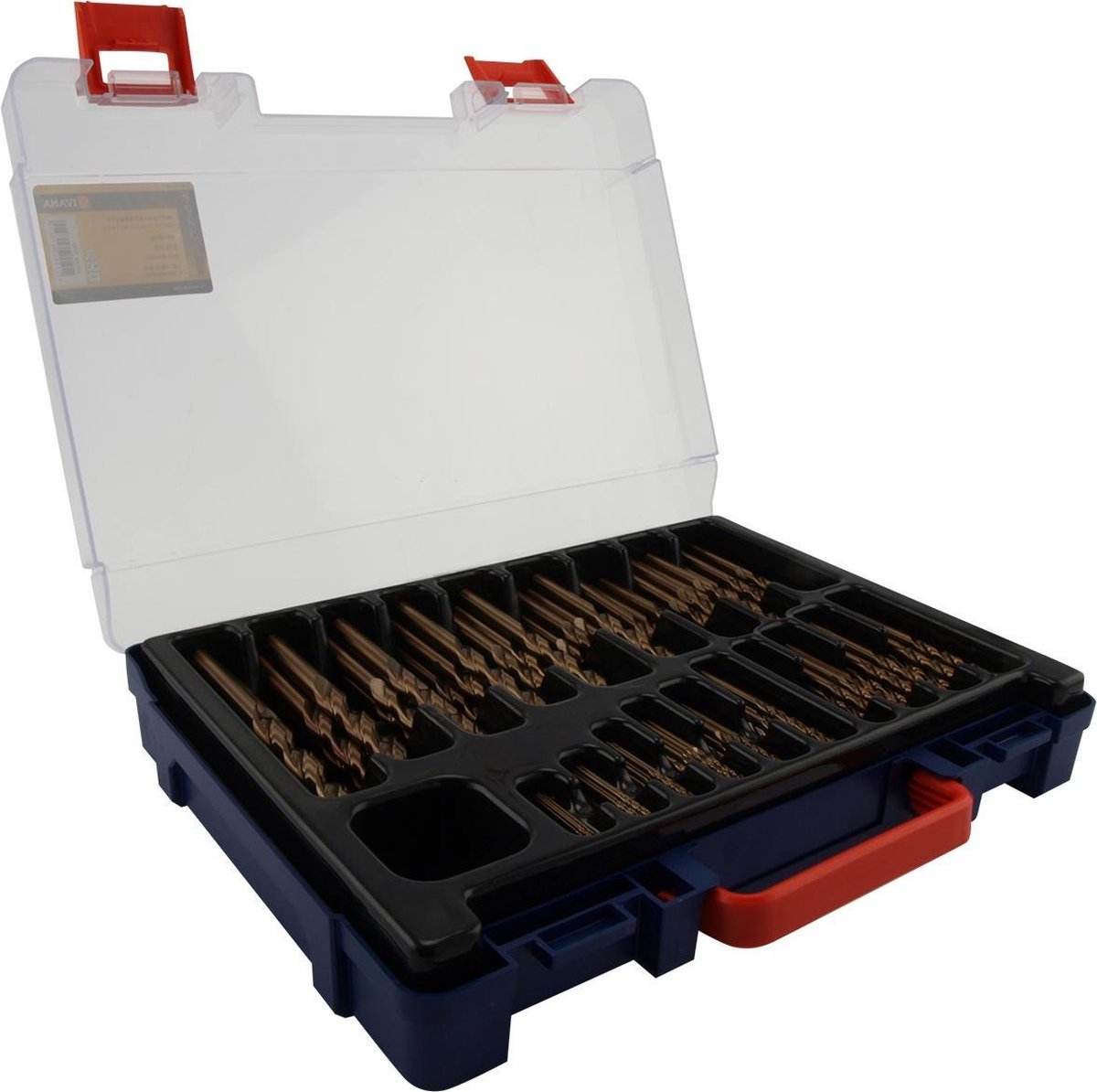 Rotec 170 dlg. Kunststof Cassette Spiraalboren Cobalt 1,0-10,0x0,5 mm - 900.0172K - 900.0172K