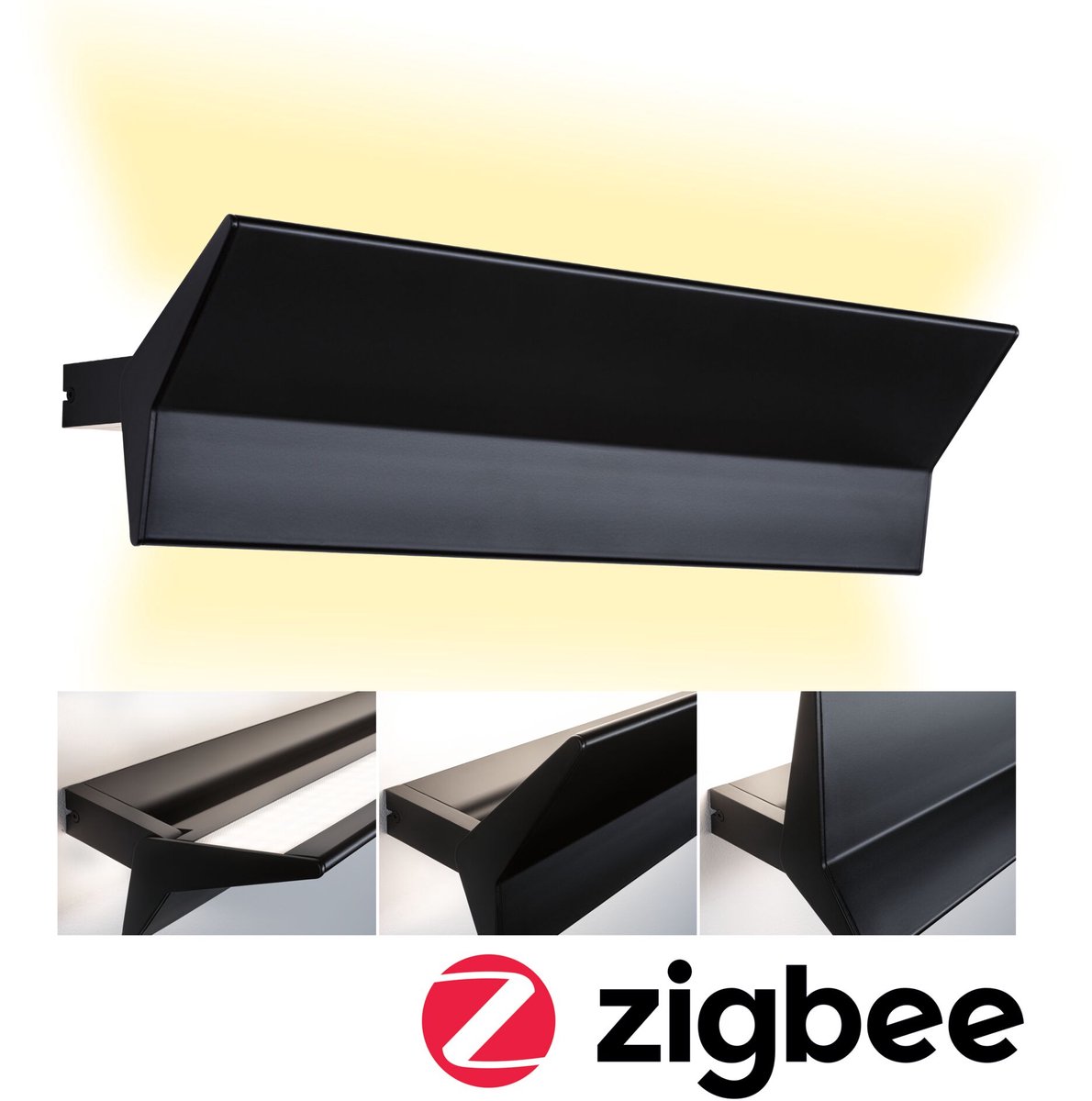 Paulmann Stine 79511 Wandlamp 13 W LED Zwart (mat)