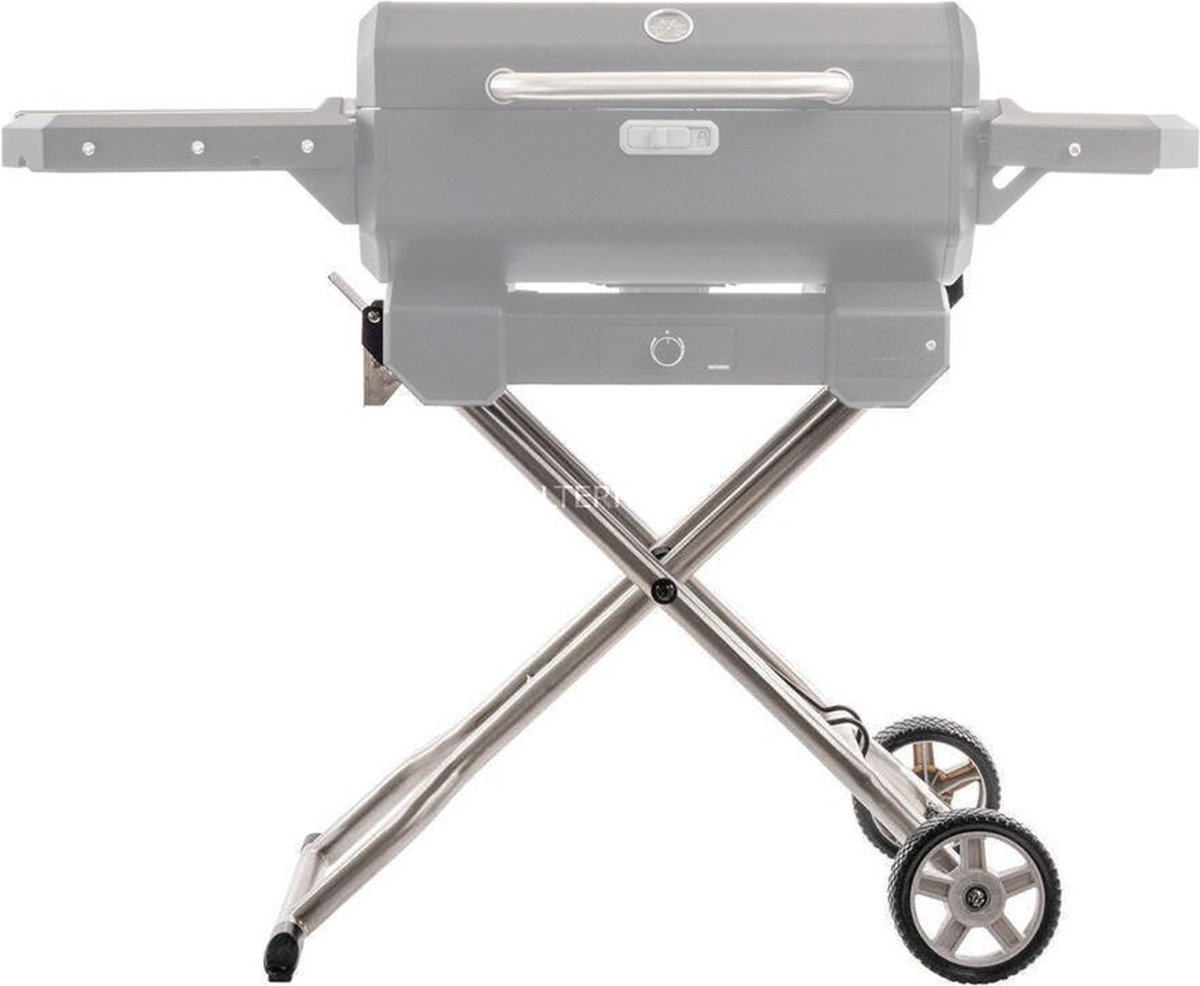 QuickCollapse kar met zijladen Grillonderstel