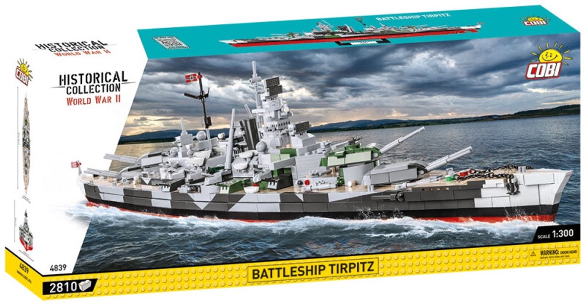 Battleship Tirpitz Constructiespeelgoed