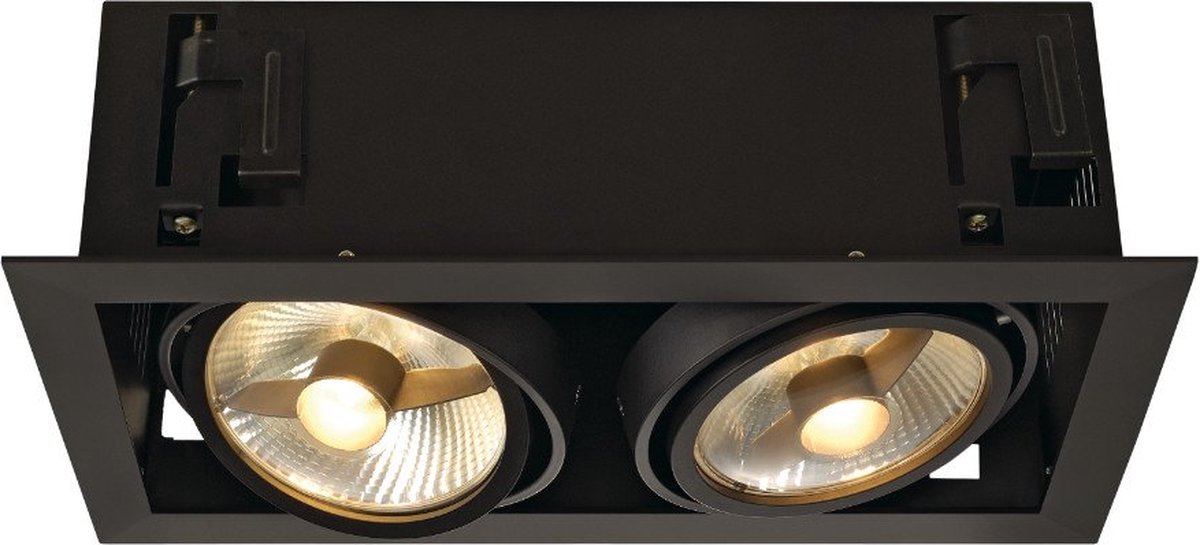 SLV 115550 KADUX Inbouwlamp GU10 Zwart