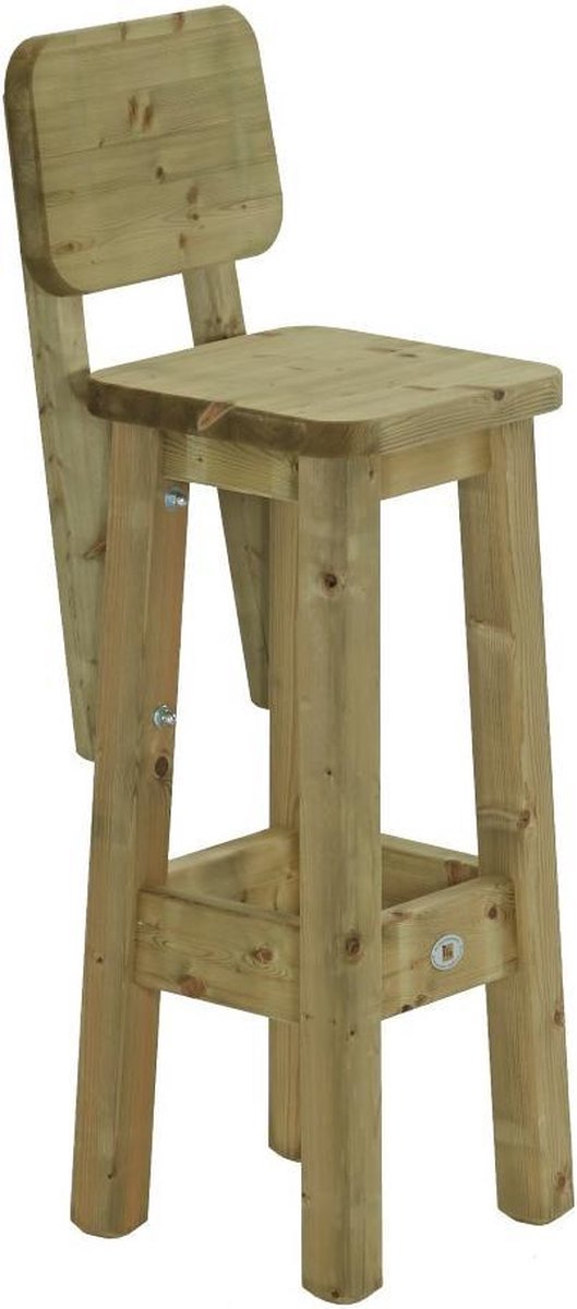 Barkruk met rugleuning - Talen buitenmeubelen