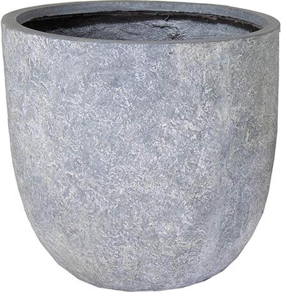 Arizona egg pot washed grey d55 x h51 - Mcollections
