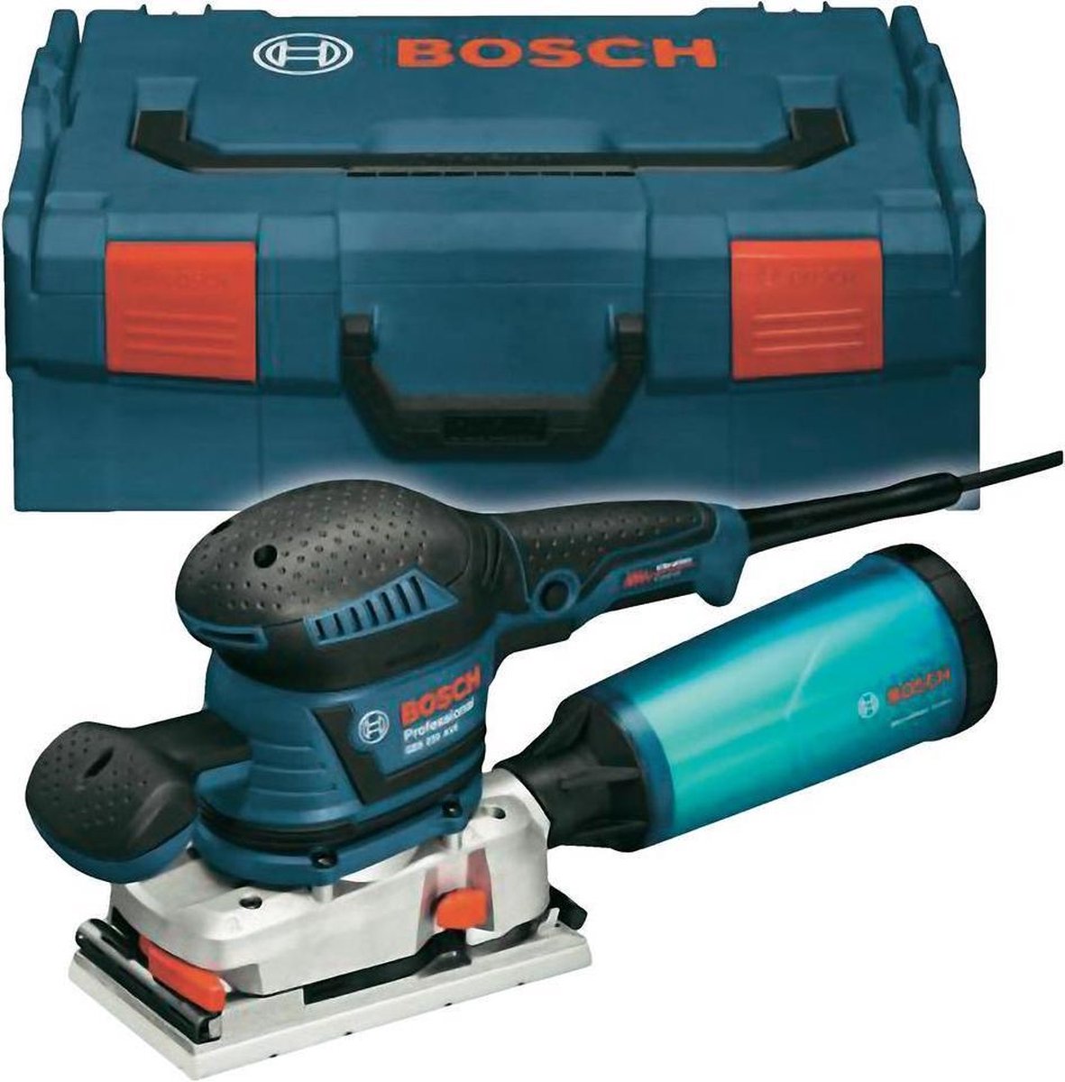 Bosch Blauw GSS 230 AVE Vlakschuurmachine | 184x92mm 300w | in L-Boxx - 0601292801