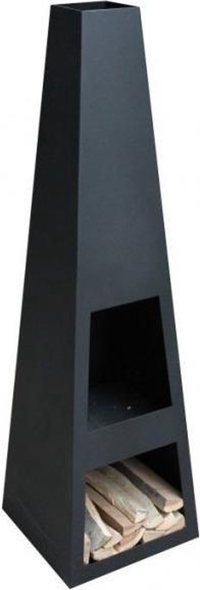 GardenMaxX Vilos Zwart Tuinhaard