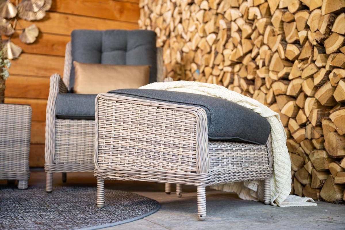 Veracruz relaxstoel voetenbank VW - Garden impressions