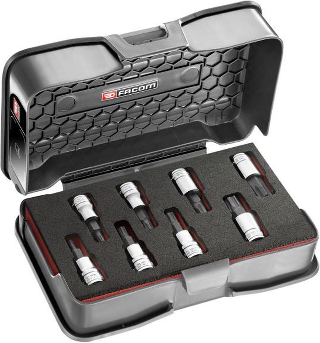 Facom JTM.J8MGRPPB | 8-DELIGE | 3/8 " | GRIP-DOPPENSET | 3-11 MM - JTM.J8MGRPPB