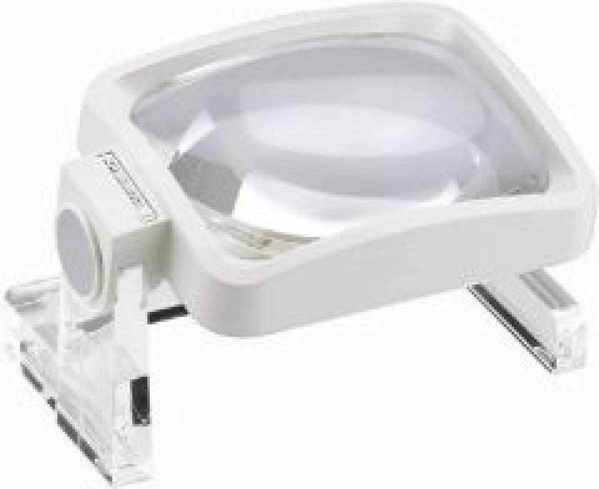 Eschenbach 263611 Standloep Vergrotingsfactor: 2.8 x, 3.8 x Lensgrootte: (l x b) 100 mm x 75 mm