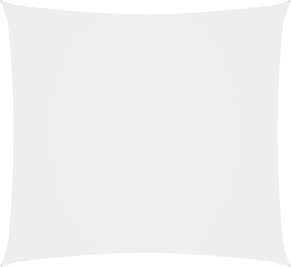 vidaXL - Zonnescherm - vierkant - 7x7 - m - oxford - stof - wit