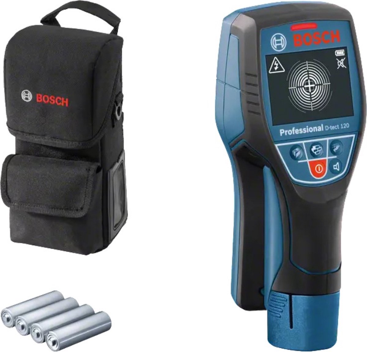 Bosch Professional D-tect 120 Muurscanner 12V 120mm in Beschermtas - 0601081303