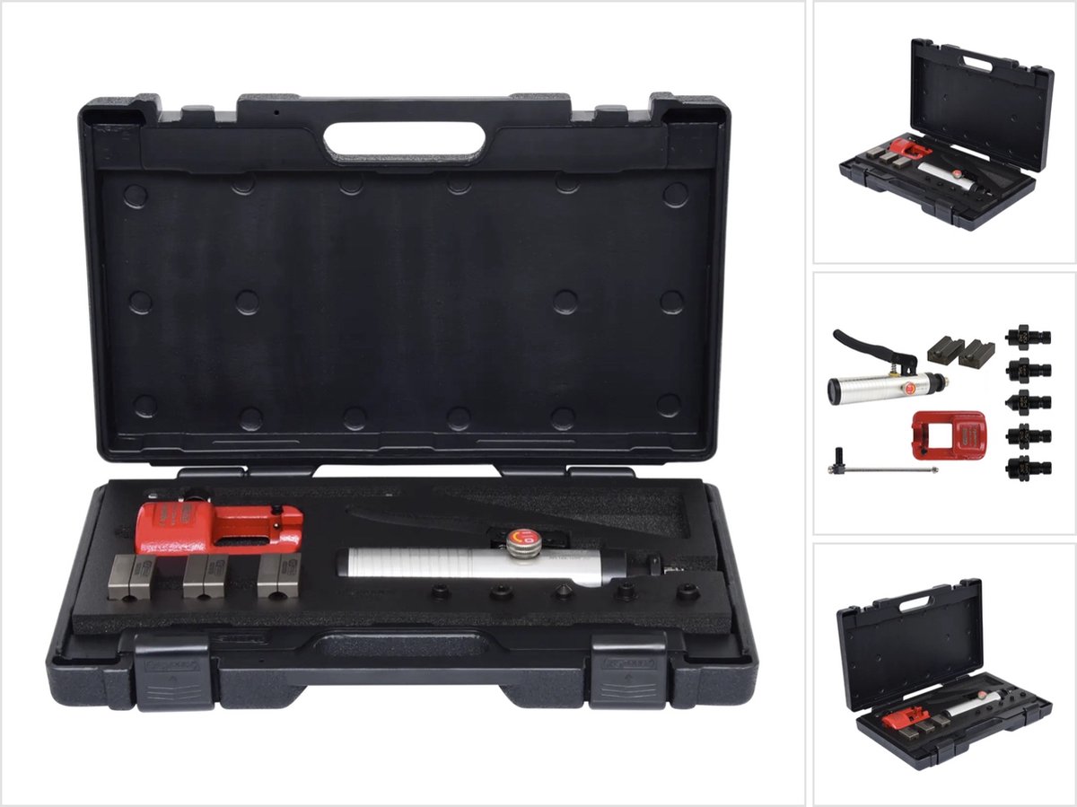 KS Tools 122.1260 Universele omruilapparaatset, 11-delige Flarefix II.