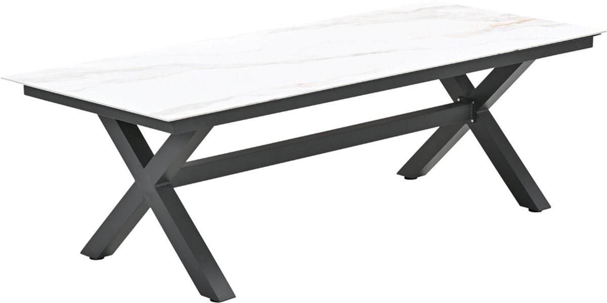 Marbella Tuintafel Venice White 240x100 cm - Garden impressions