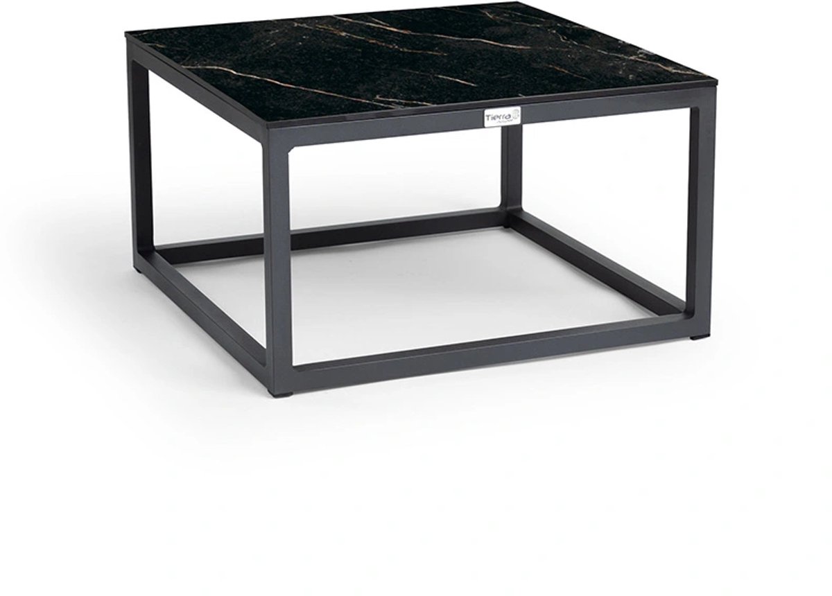 Rio Salontafel M Trespa Marble 60x60 cm - Tierra outdoor