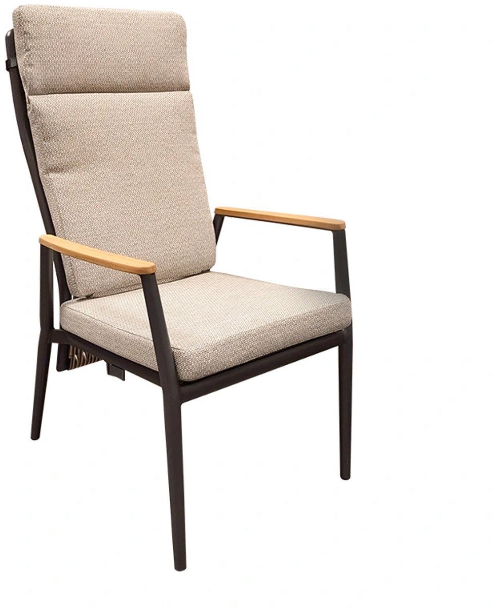 Peejay Verstelbare Tuinstoel Antraciet - Trestino