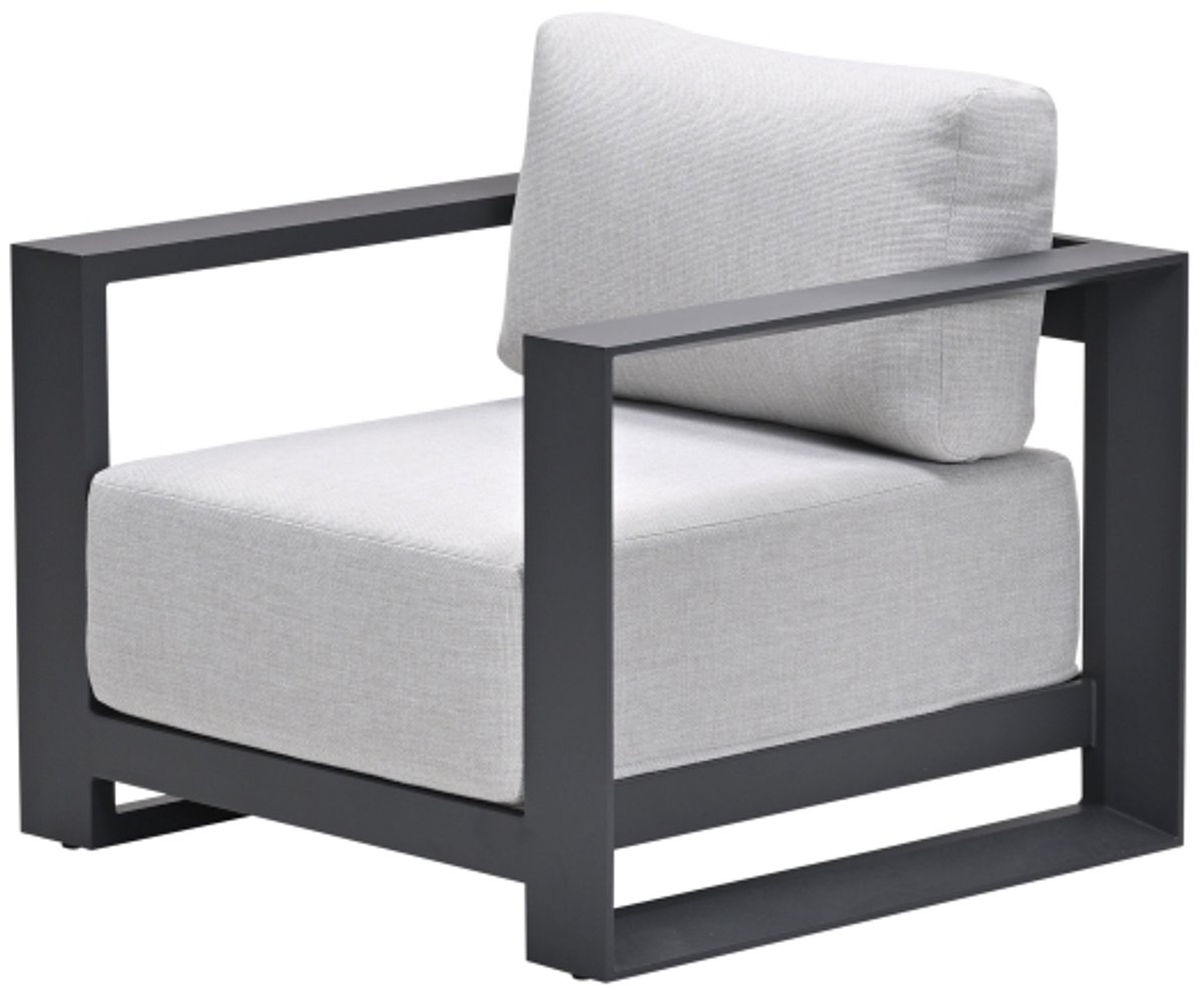 Levanto Lounge Fauteuil Carbon Black - Garden impressions