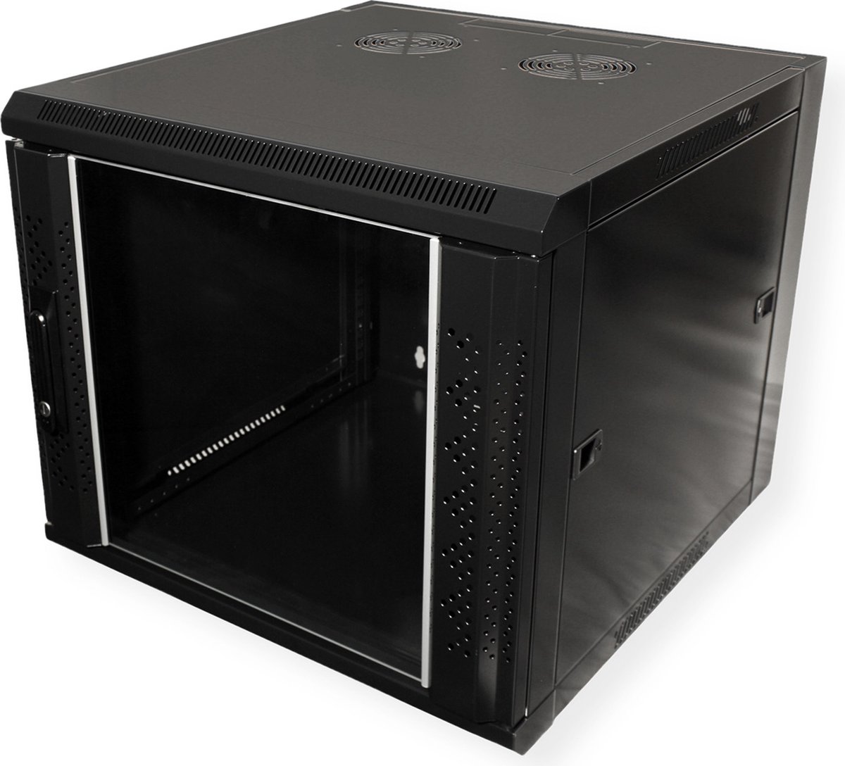 Value 19inch-wandkast (b x h x d) 570 x 368 x 600 mm Zwart