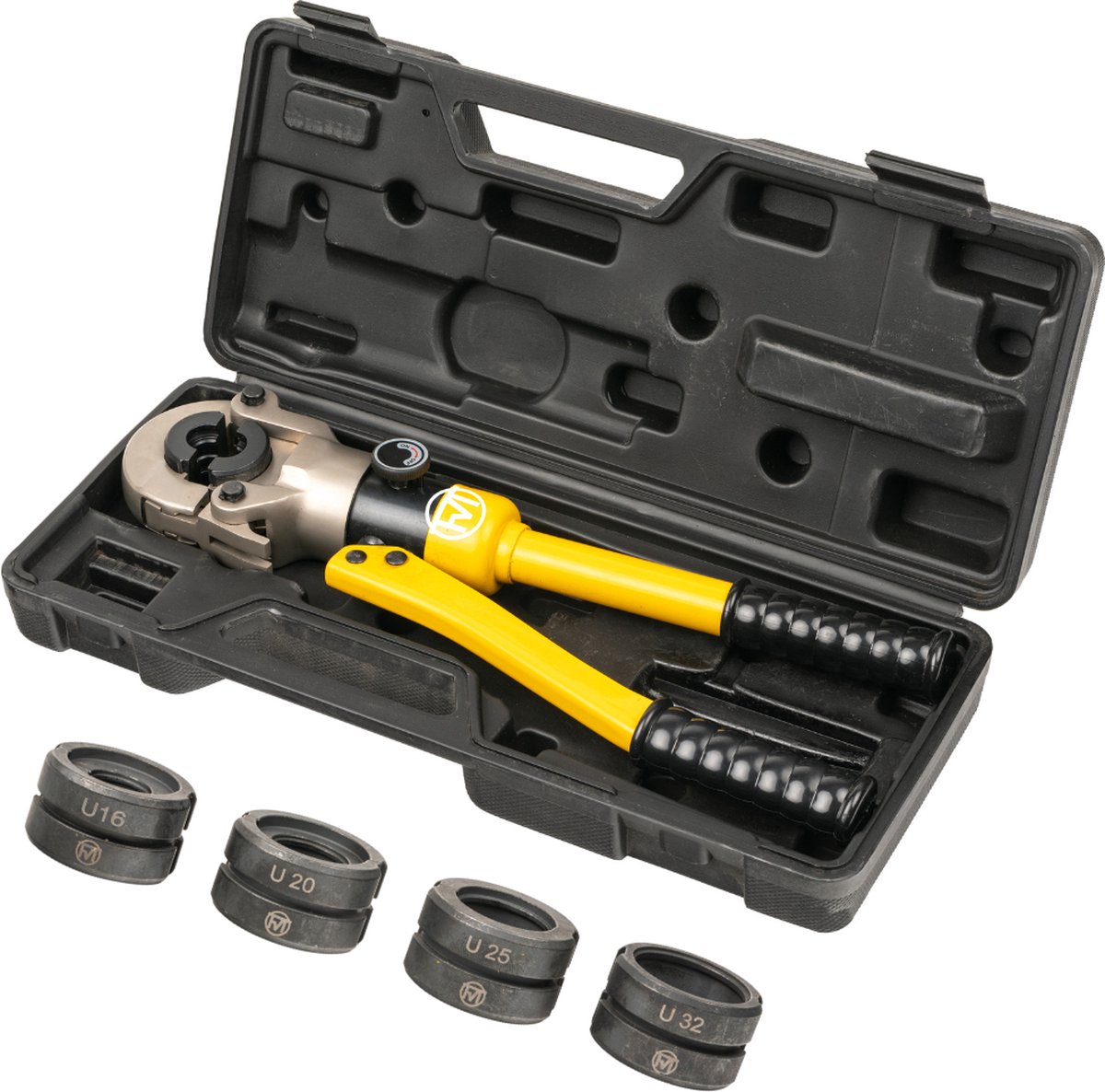 FvT Perstang geschikt voor Uponor S-press 16, 20, 25 en 32mm, perstang waterleiding - perstang voor persfitting– Pex perstang - krimptang hydraulisch - Bonfix - Kelox - VSH - Wavin