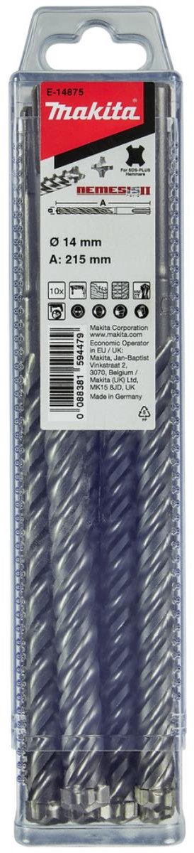 Makita Accessoires P4S: Betonboor 14x215mm - E-14875 E-14875