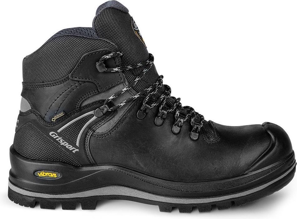 Grisport Safety Ranger Motor / 34000 Hoog S3 + KN | Zwart/Grijs | Maat 46 - 00.205.001.46