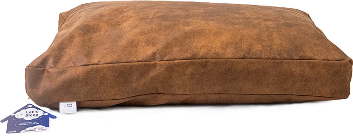 Let's Sleep Plush Pillow Hondenkussen XL Cognac