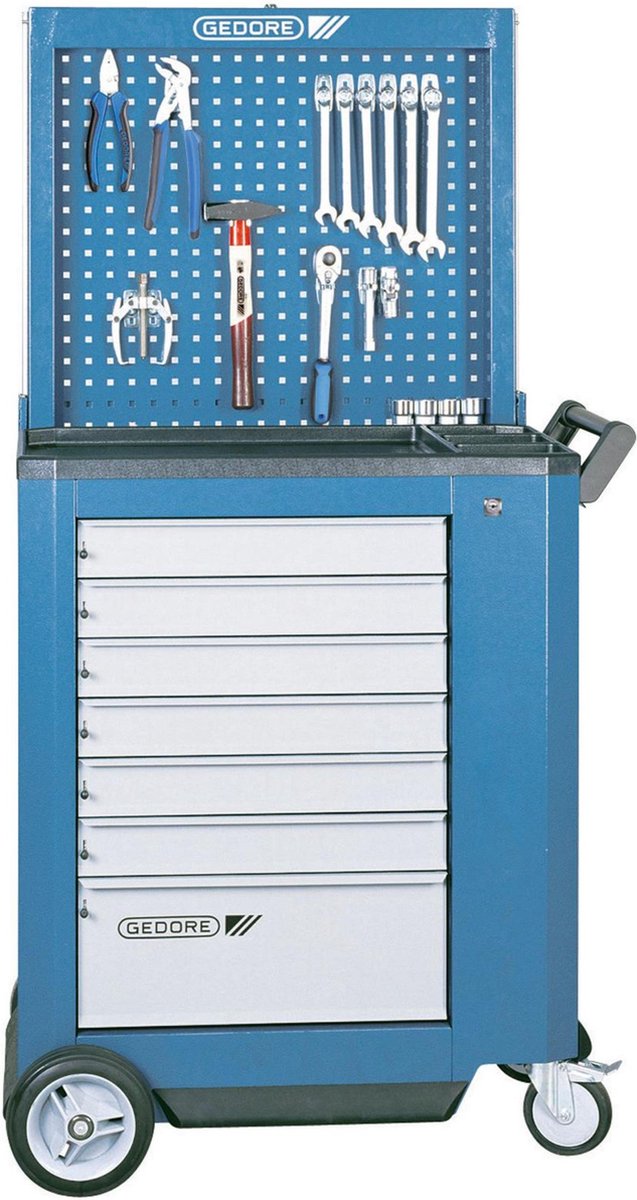 Gedore Achterwand inzinkbaar gat10x38 - 1446169